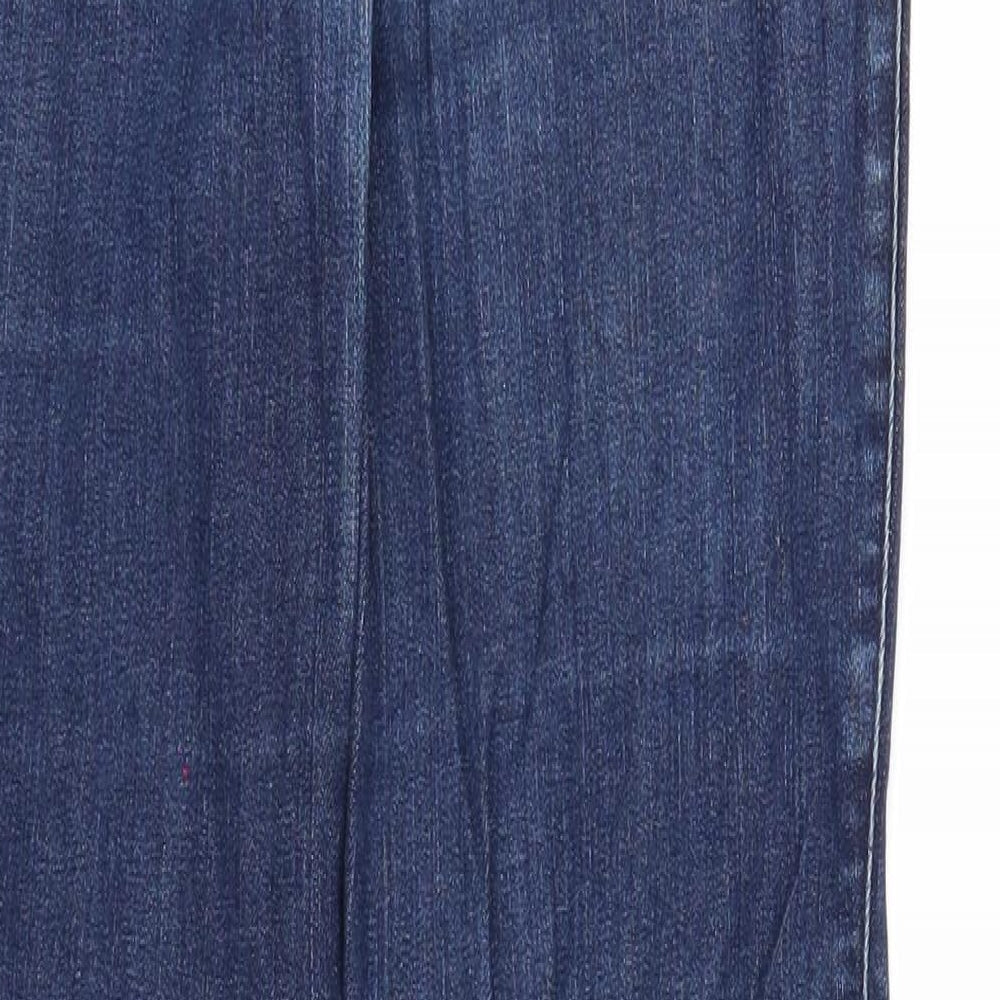Womens UK Size 8 H&M Regular Fit Skinny Blue Jeans