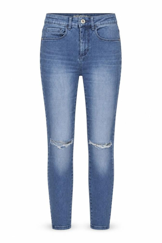 Womens UK Size S Only Regular Fit Skinny Blue Jeans