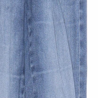 Only Womens Blue Cotton Skinny Jeans Size S Regular Zip