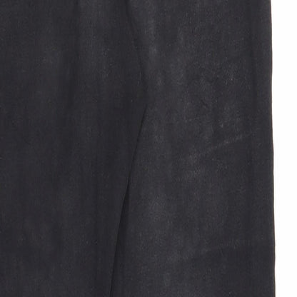 Denim & Co. Womens Black Cotton Skinny Jeans Size 8 Regular Zip