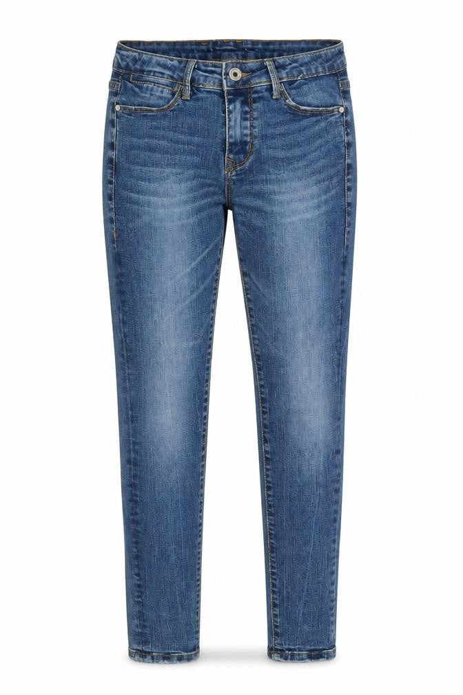 Womens UK Size XS Preworn Regular Fit Skinny Blue Jeans
