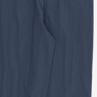 Skoro Mens Grey Polyester Trousers Size 32 in Regular Tie