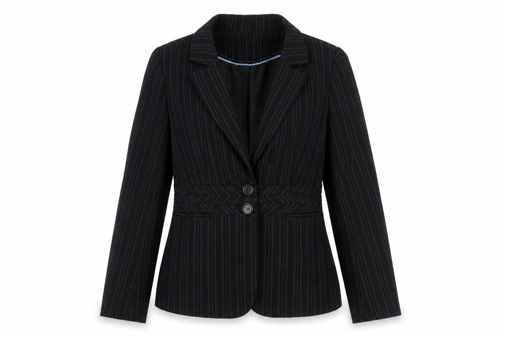 Womens UK Size 8 South Regular Black Blazer