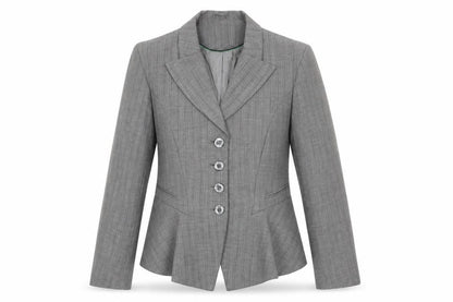 Womens UK Size 10 NEXT Regular Grey Blazer