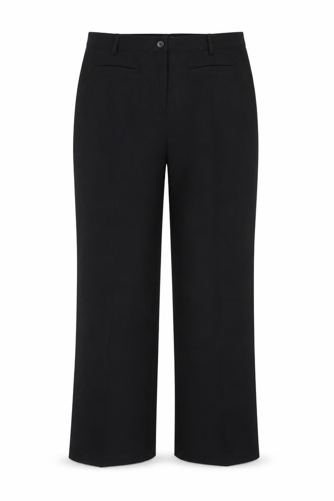 Womens UK Size 32 in Damart Regular Fit  Black Trousers