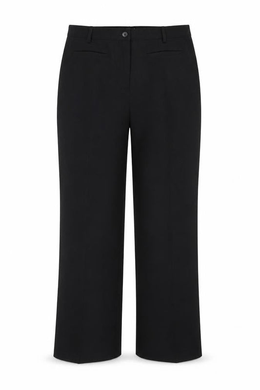 Womens UK Size 32 in Damart Regular Fit  Black Trousers