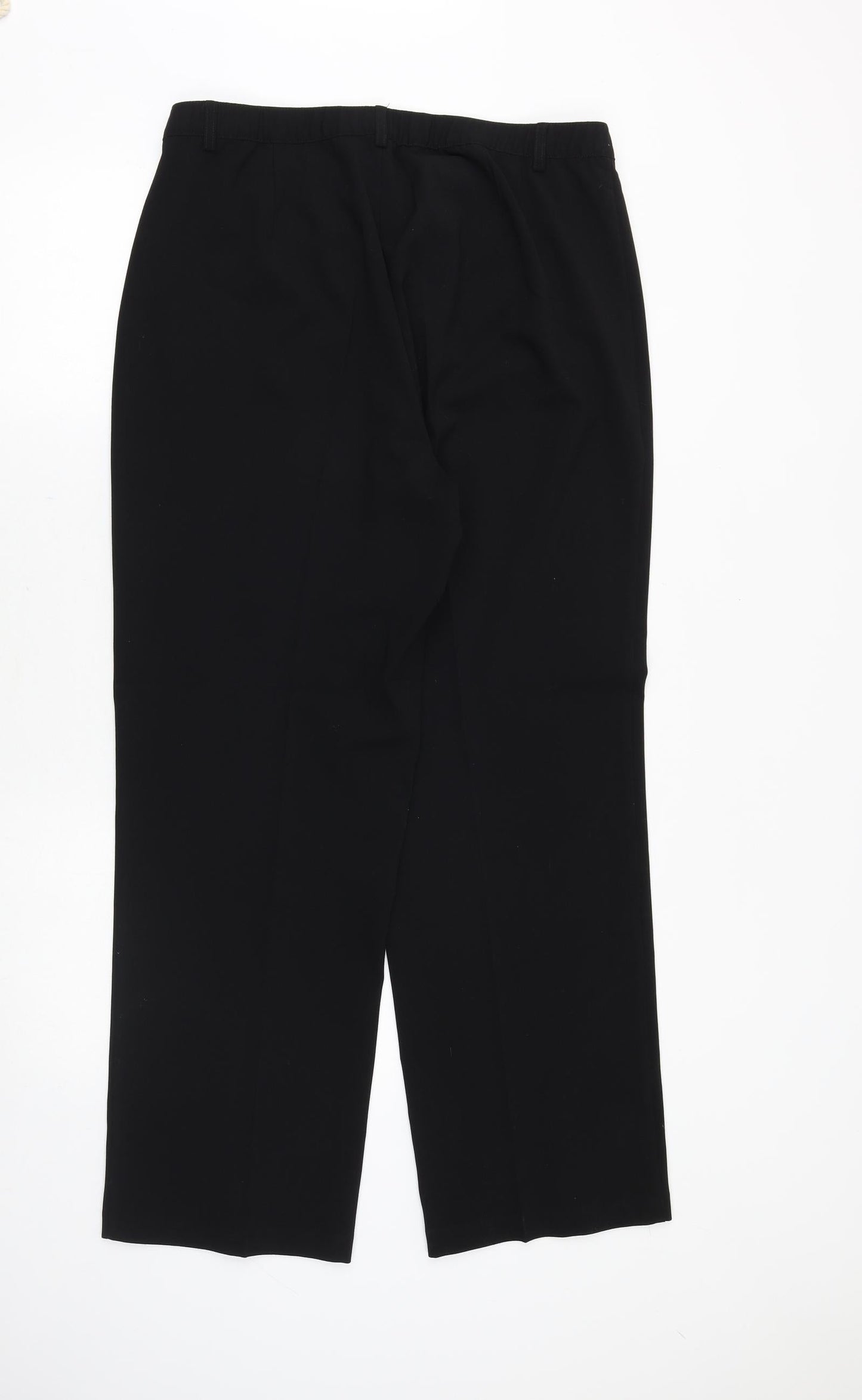 Womens UK Size 32 in Damart Regular Fit  Black Trousers