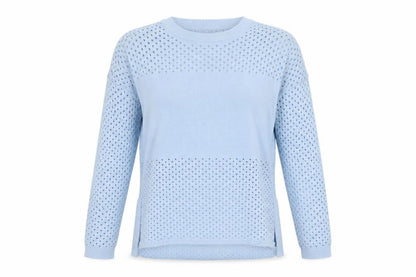 Womens UK Size 8 Topshop Blue Pullover Jumper
