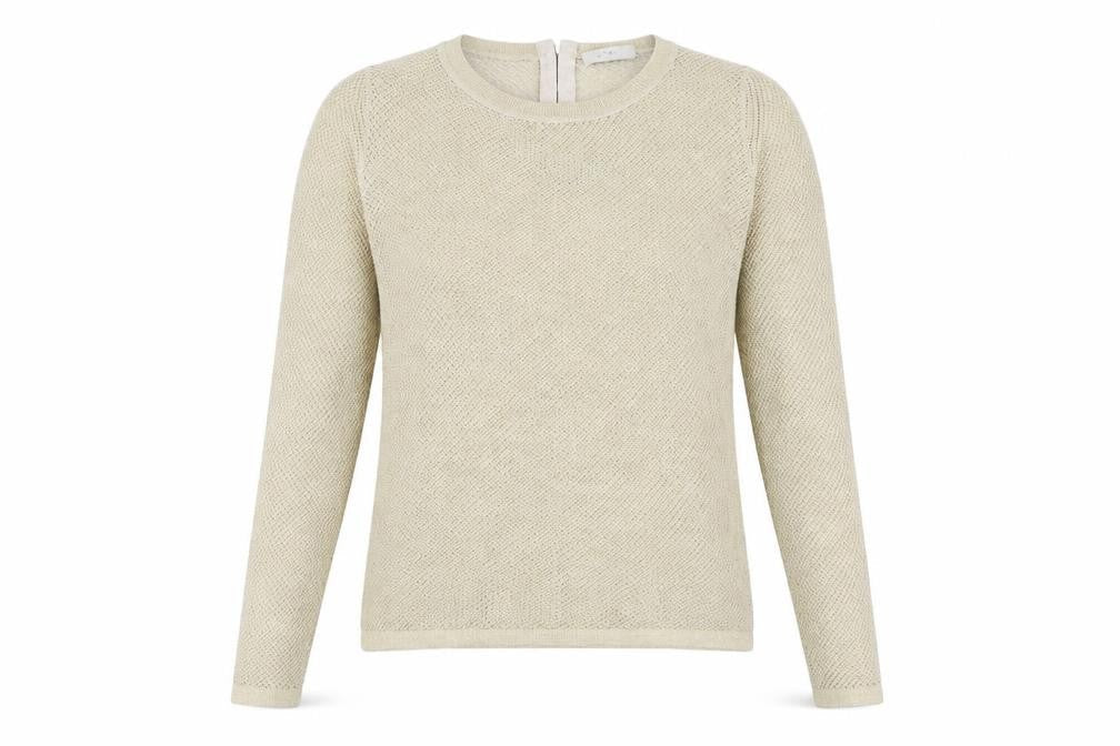 Womens UK Size 8 NEXT Gold Pullover Jumper