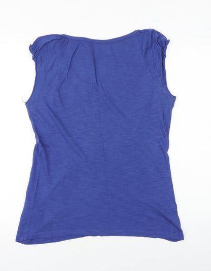 Womens UK Size L Pimkie Purple Basic T-Shirt