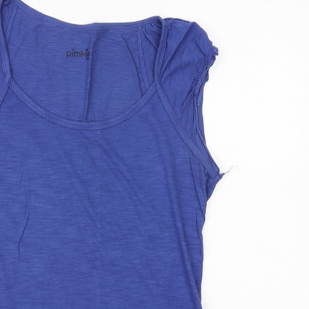 Womens UK Size L Pimkie Purple Basic T-Shirt
