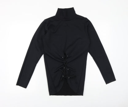 Womens UK Size 10 Look Of The Day Black Pullover Sweatshirt