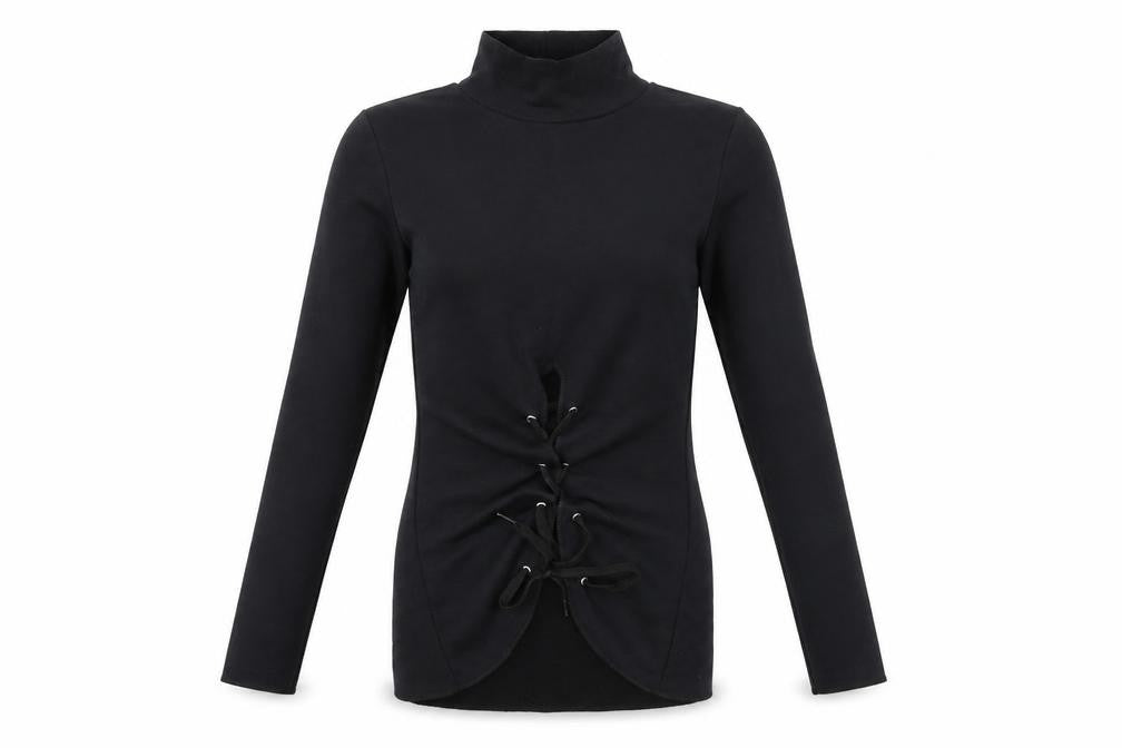 Womens UK Size 10 Look Of The Day Black Pullover Sweatshirt
