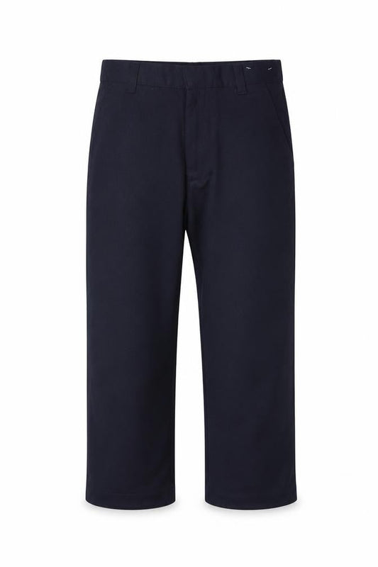 George Boys Blue Viscose Dress Pants Trousers Size 4-5 Years Regular Zip