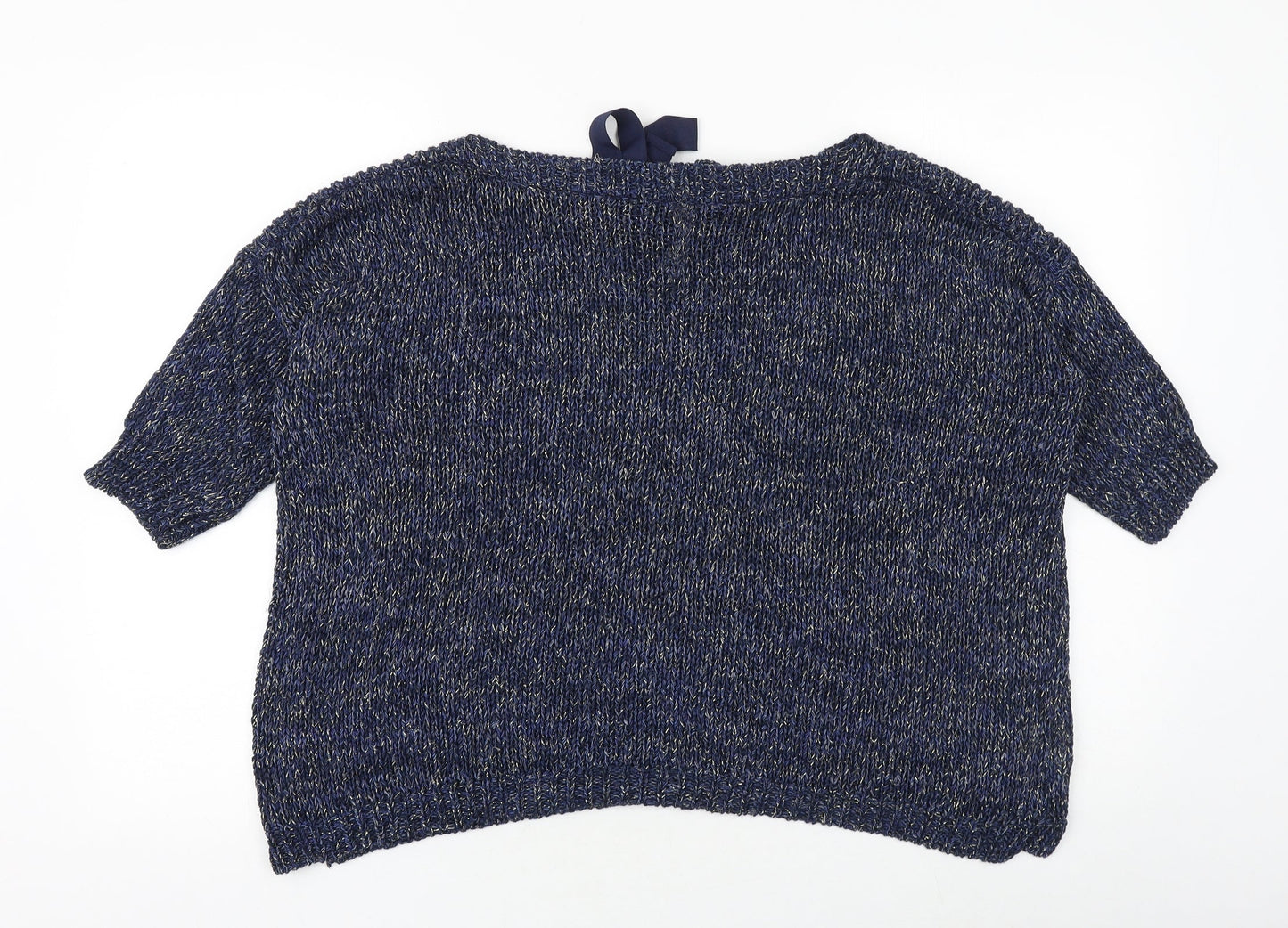 Womens UK Size 10 Phase Eight Blue Pullover Jumper