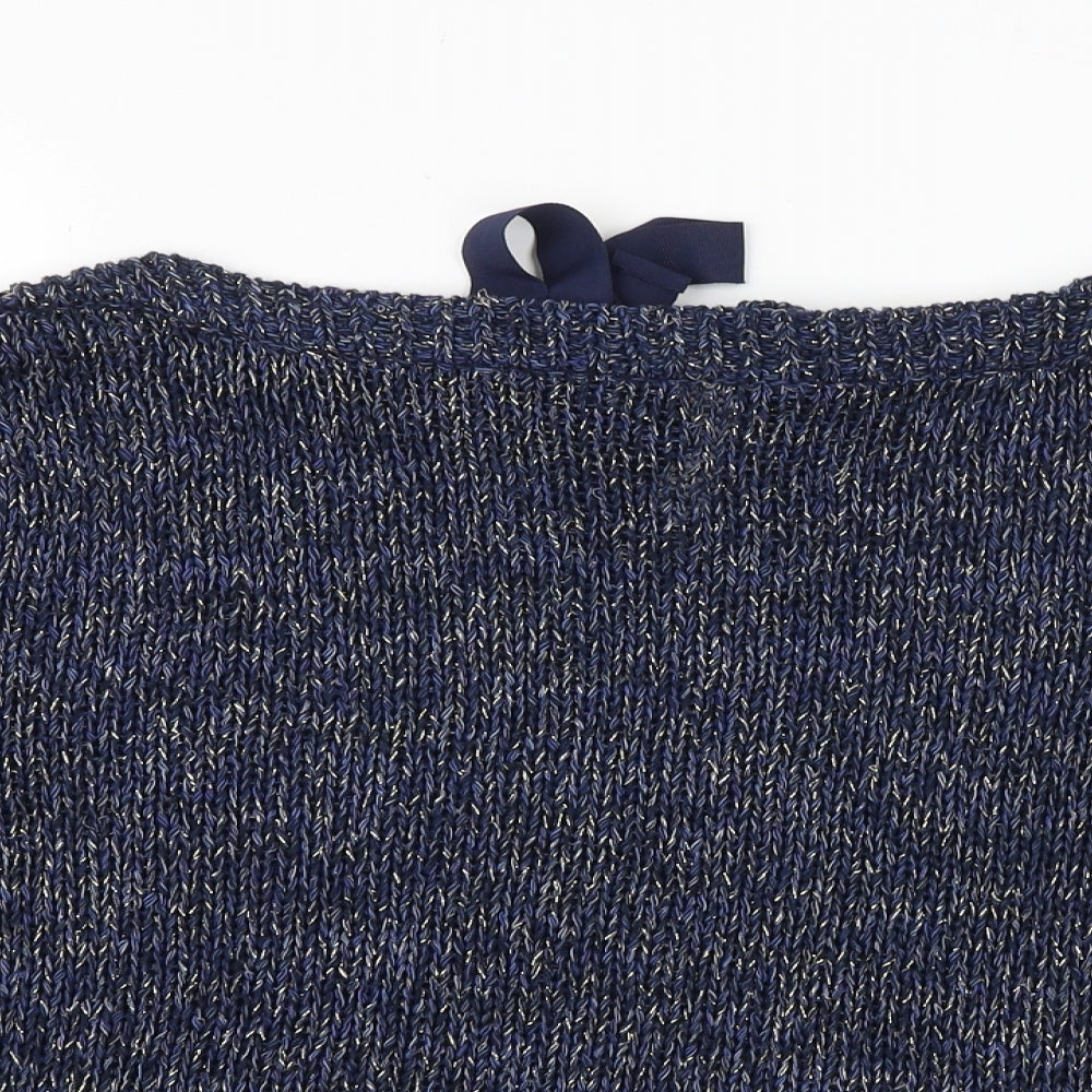 Womens UK Size 10 Phase Eight Blue Pullover Jumper