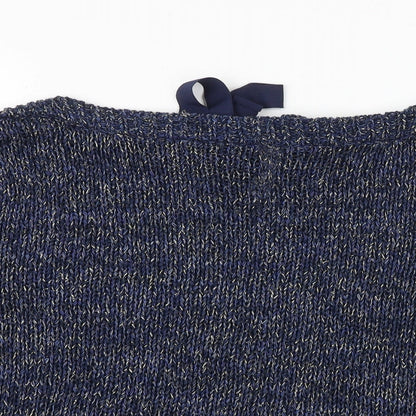 Womens UK Size 10 Phase Eight Blue Pullover Jumper