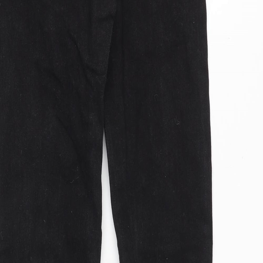 COLLUSION Mens Black Cotton Skinny Jeans Size 26 in Slim Zip