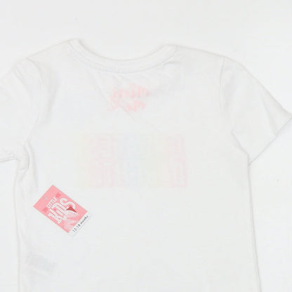 Mini Me Baby White 100% Cotton Pullover T-Shirt Size 12-18 Months Round Neck Pullover - Greatest Daughter