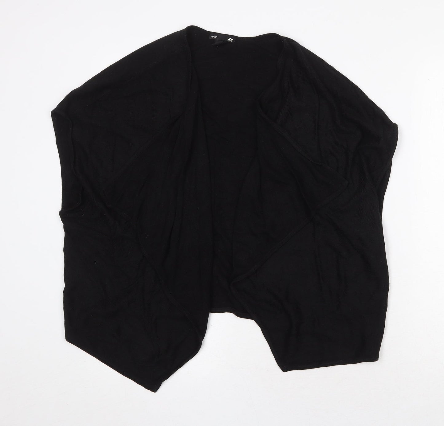 Womens UK Size XS H&M Black Cardigan Jumper