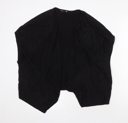 Womens UK Size XS H&M Black Cardigan Jumper