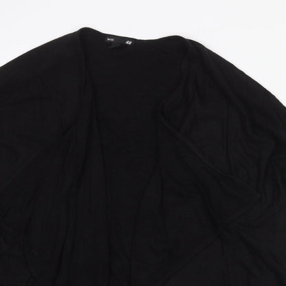 Womens UK Size XS H&M Black Cardigan Jumper