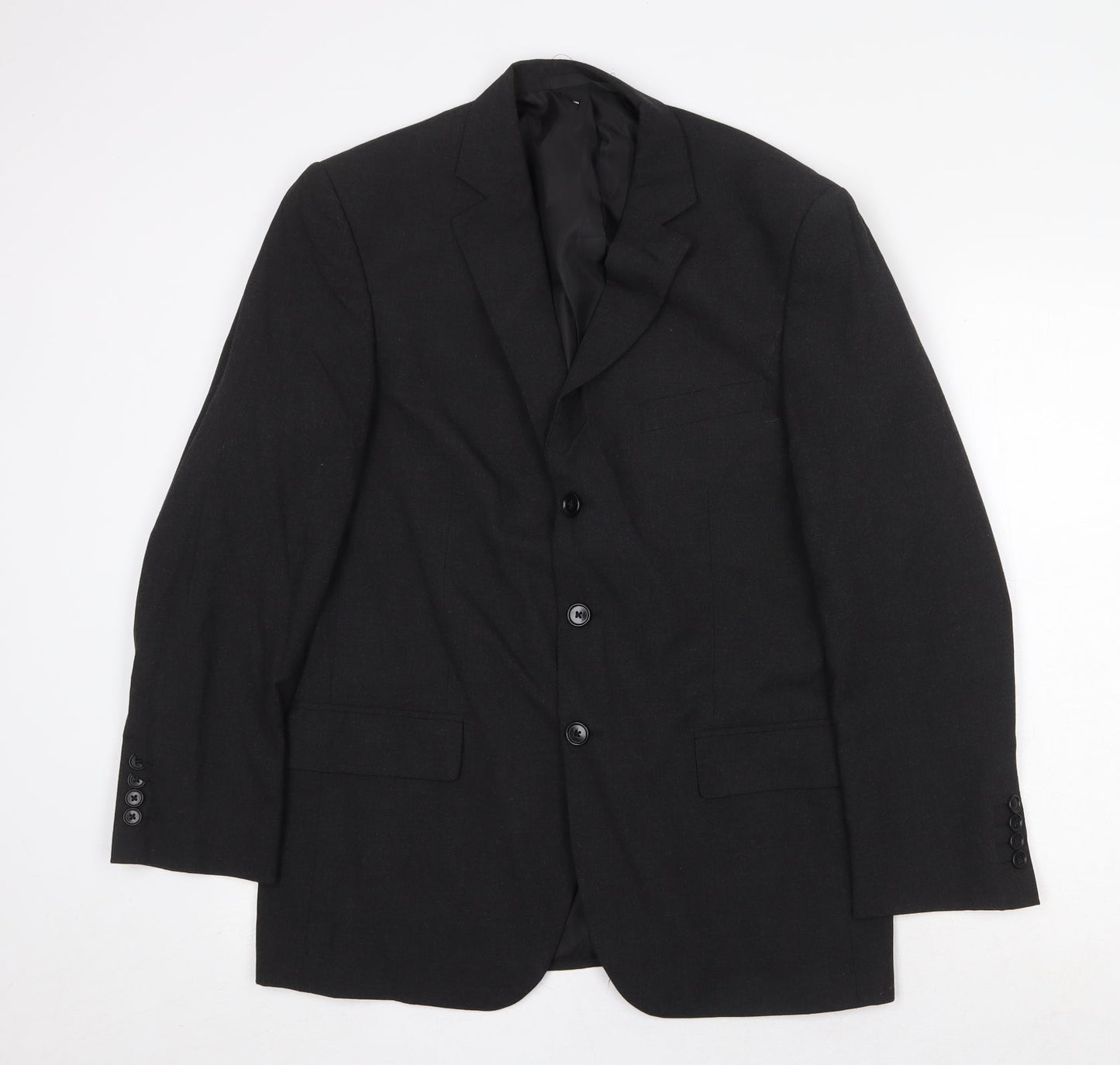 Mens UK Size 38 Marks and Spencer Regular Grey Suit Jacket