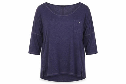 Womens UK Size 10 F&F Blue Basic Blouse