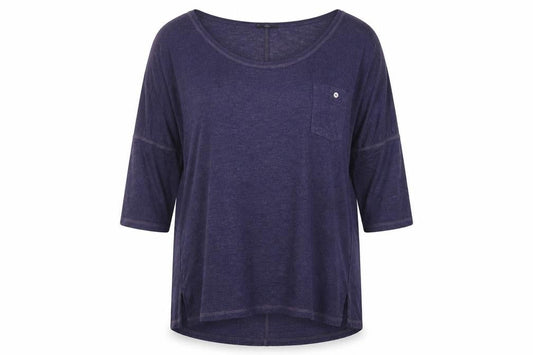 Womens UK Size 10 F&F Blue Basic Blouse