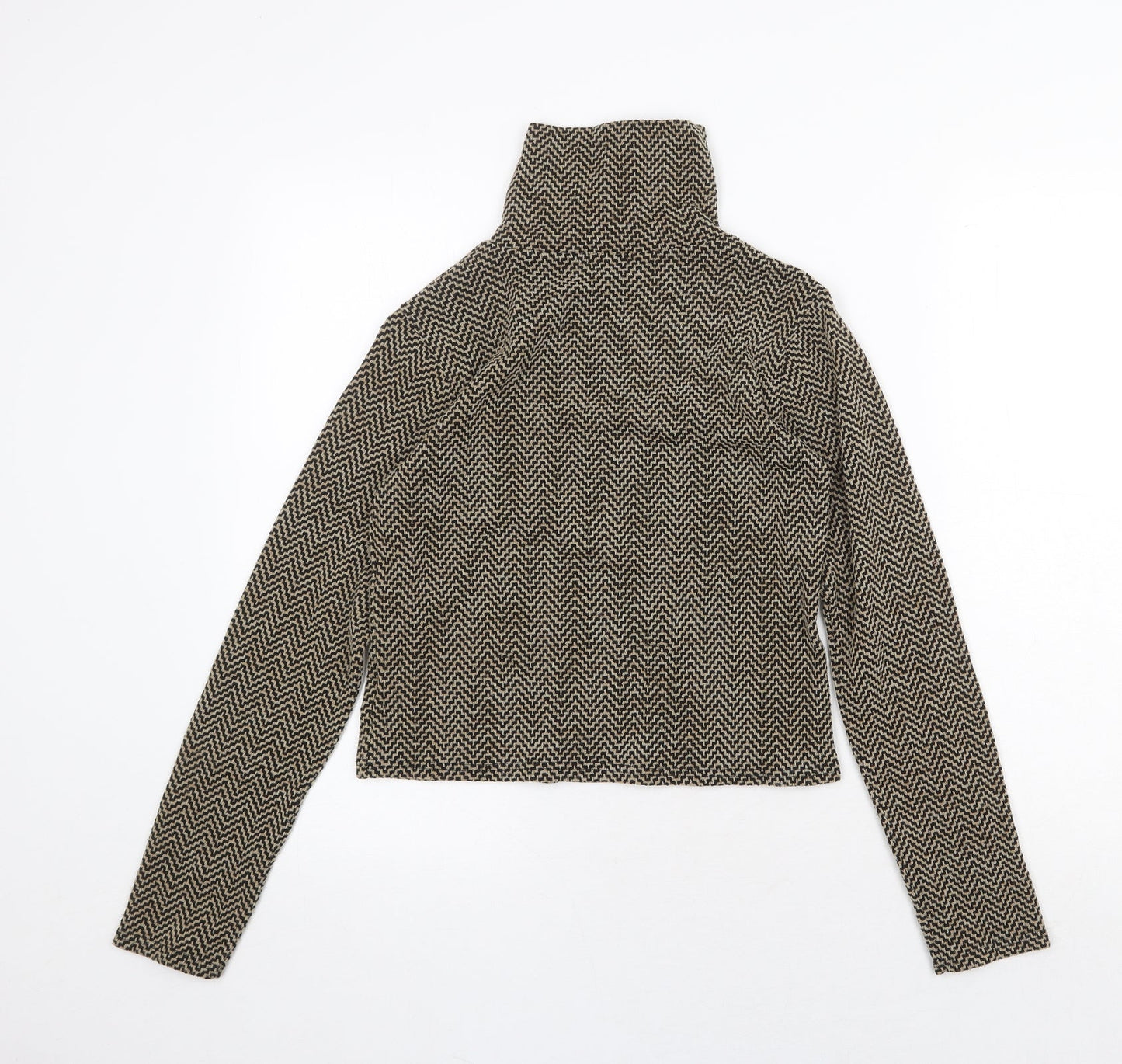 Womens UK Size XS Cooperative Gold Pullover Jumper