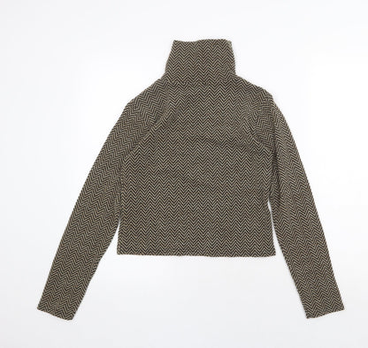Womens UK Size XS Cooperative Gold Pullover Jumper