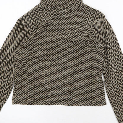 Womens UK Size XS Cooperative Gold Pullover Jumper