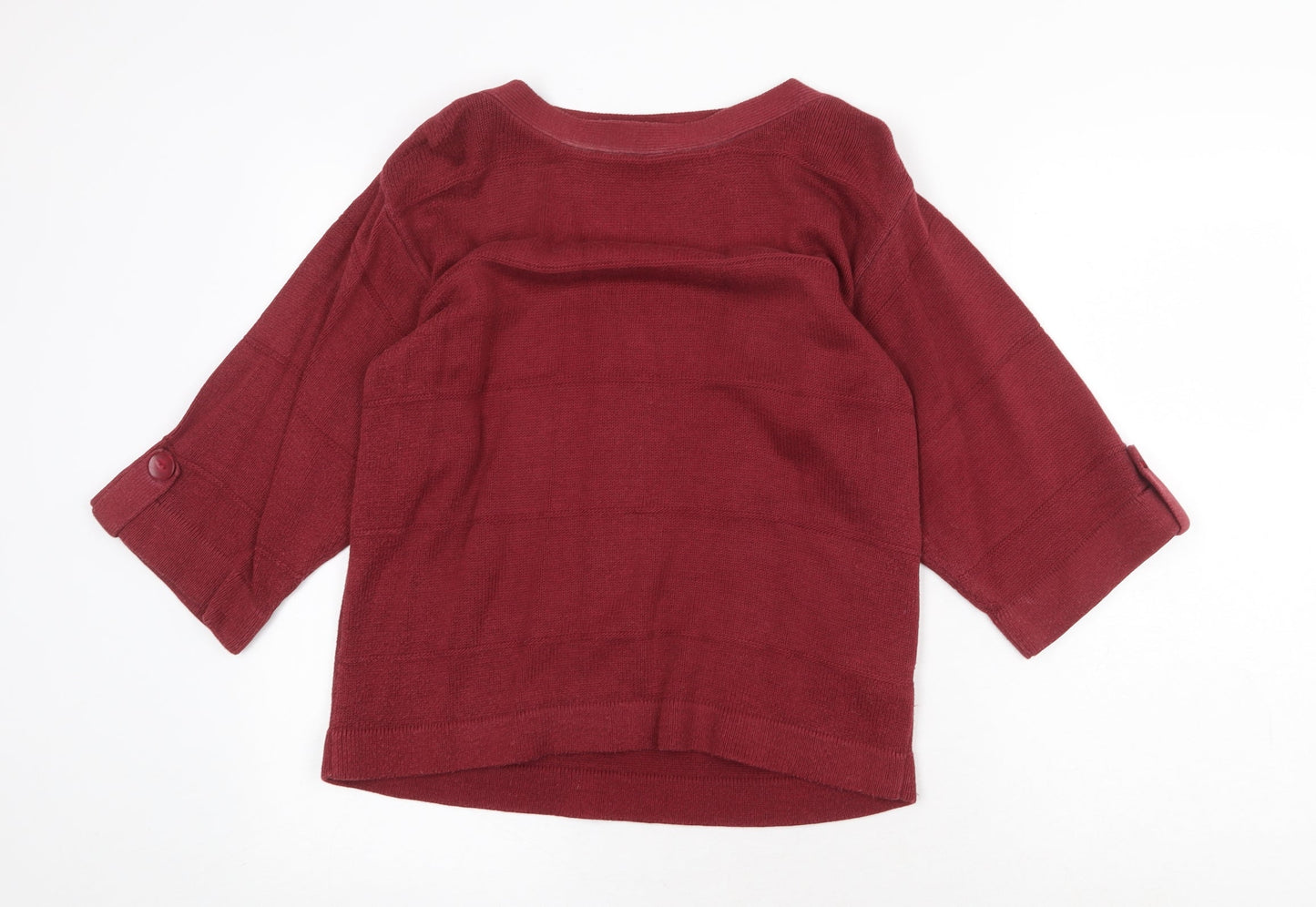 Womens UK Size 14 Debenhams Red Pullover Jumper