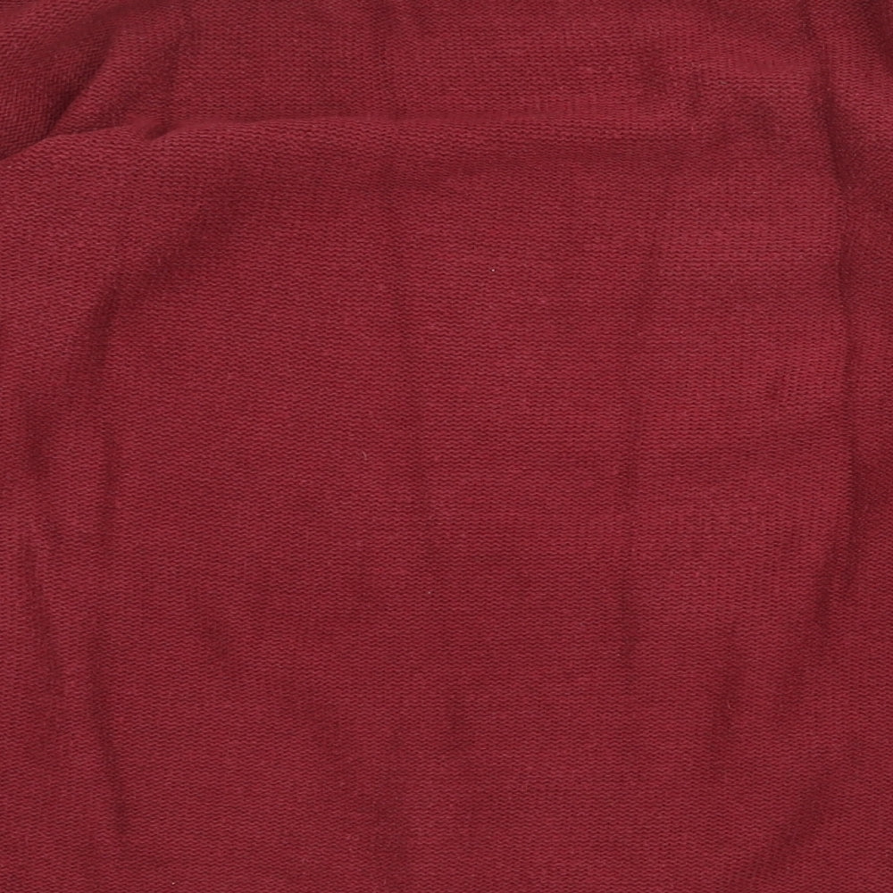 Womens UK Size 14 Debenhams Red Pullover Jumper