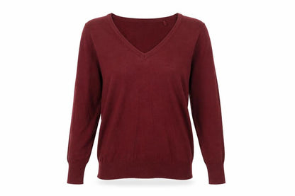 Womens UK Size S ESMARA Red Pullover Jumper