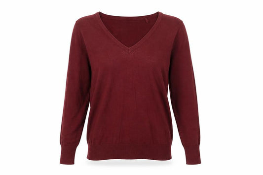Womens UK Size S ESMARA Red Pullover Jumper