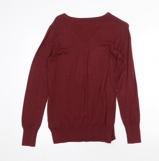 Womens UK Size S ESMARA Red Pullover Jumper