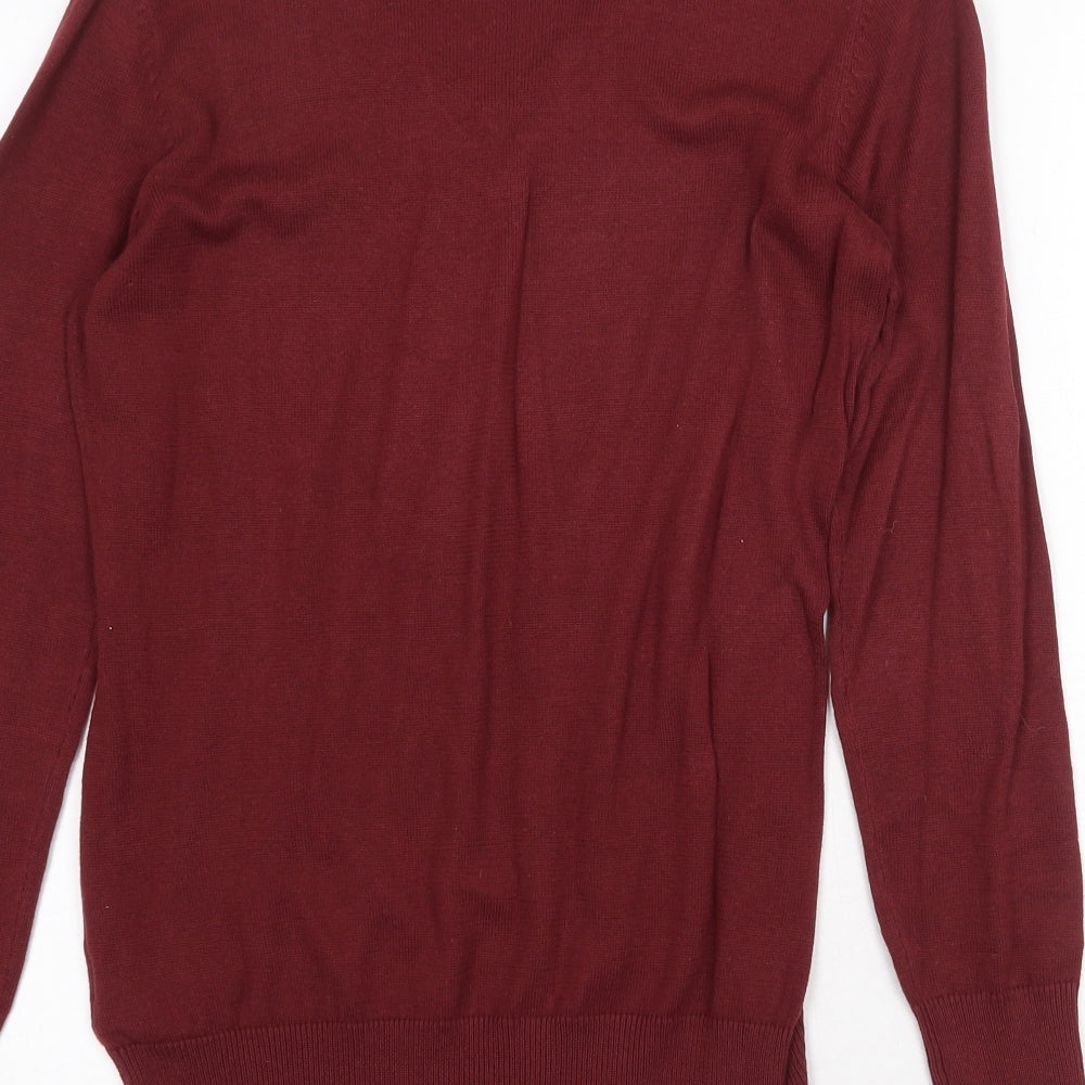 Womens UK Size S ESMARA Red Pullover Jumper