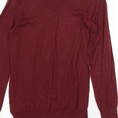 Womens UK Size S ESMARA Red Pullover Jumper
