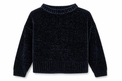 Marks and Spencer Womens Blue Round Neck Polyester Pullover Jumper Size M