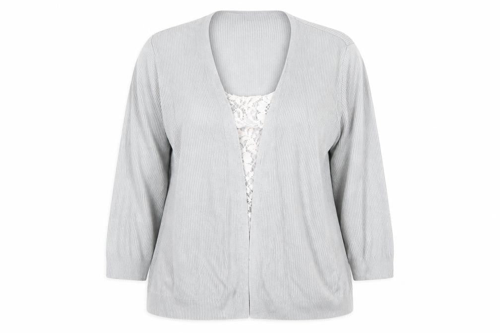 Womens UK Size 14 Marks and Spencer Grey Pullover Jumper