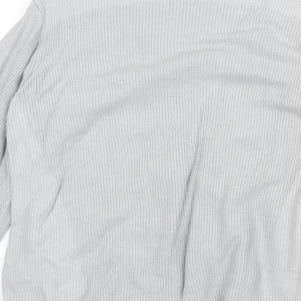Womens UK Size 14 Marks and Spencer Grey Pullover Jumper