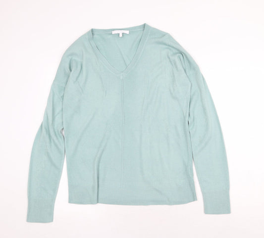Womens UK Size 12 NEXT Green Pullover Jumper