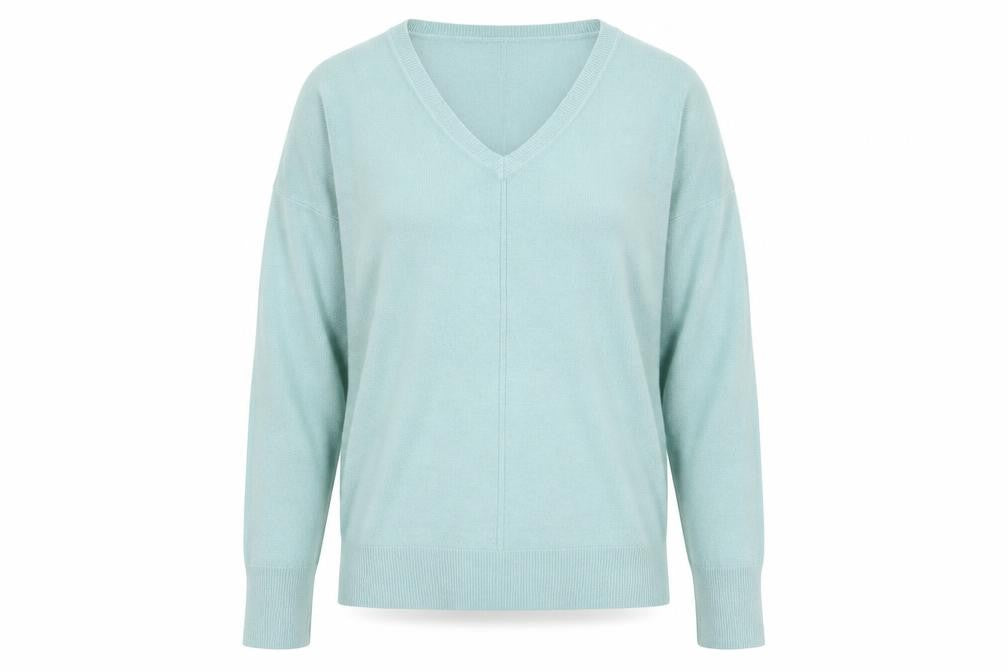 Womens UK Size 12 NEXT Green Pullover Jumper