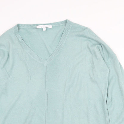 Womens UK Size 12 NEXT Green Pullover Jumper