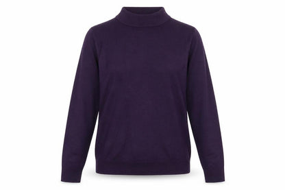 Womens UK Size 10 Garfield & Marks Purple Pullover Jumper