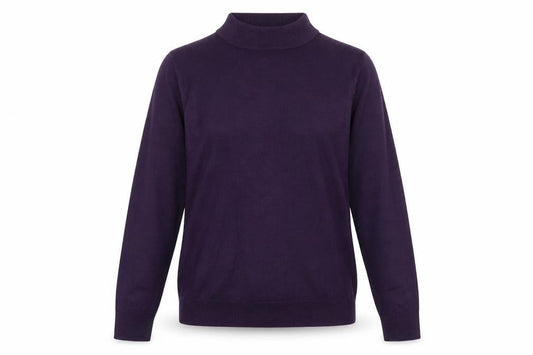Womens UK Size 10 Garfield & Marks Purple Pullover Jumper