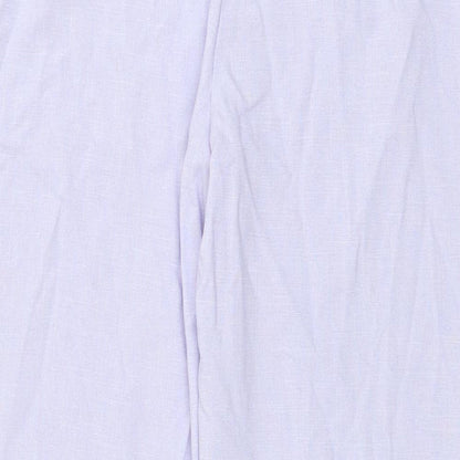 Womens UK Size 16 Essentials Regular Fit  Purple Trousers