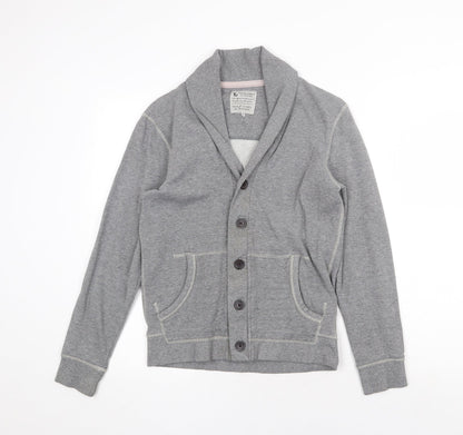 TU Womens Grey Jacket Size S Button