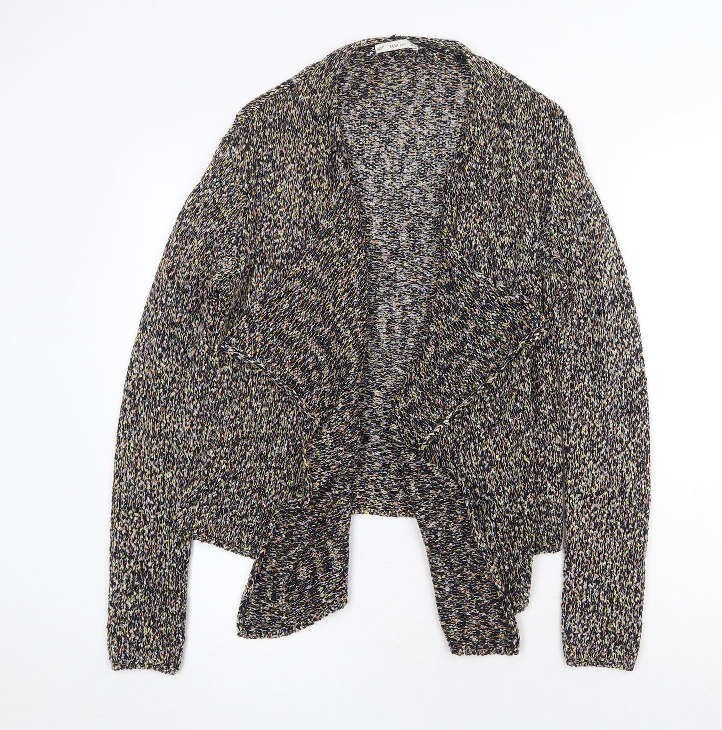 Womens UK Size S Zara Multicoloured Cardigan Jumper
